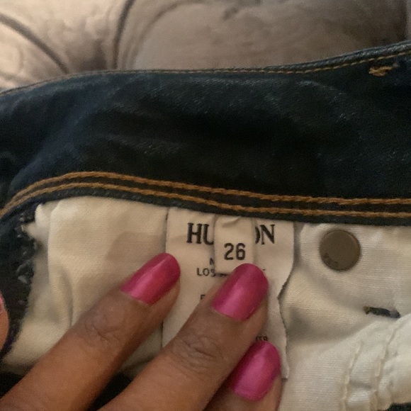 Distressed Hudson jean - Picture 8 of 10